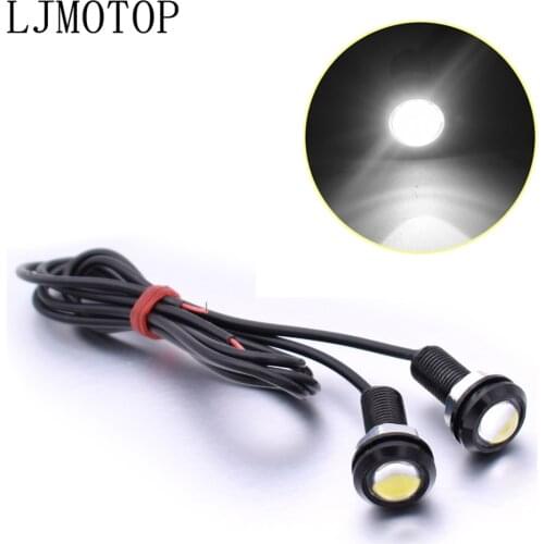 For Honda CB190R VT1100 GROM MSX125 forza 300 CB400SF Eagle Eye LED Reverse Backup Light Daytime Running Signal Motorcycl Lamp