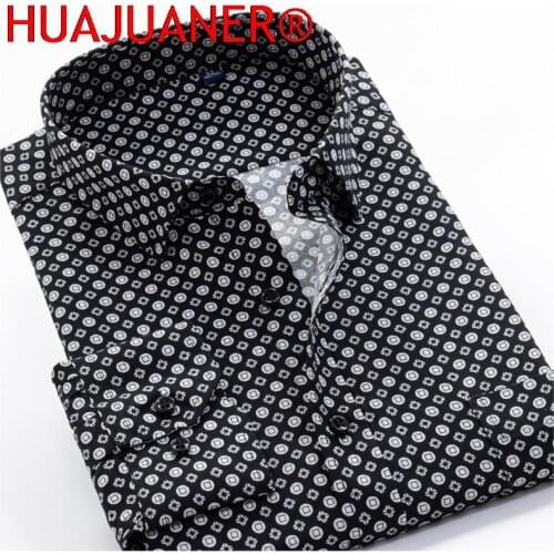 Мужские классические рубашки HUAJUANER China At AliExpress