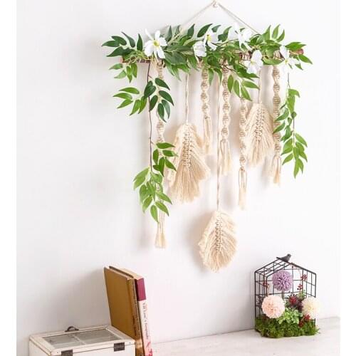 Ins Nordic style tapestry decoration Bohemian hydrangea fake flower simulation decoration home decoration wall decoration