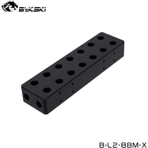 Bykski Computer Server Bridge Module,8 Eight VGA Graphics Card Parallel Mount Together Connector,B-L2-8BM-X