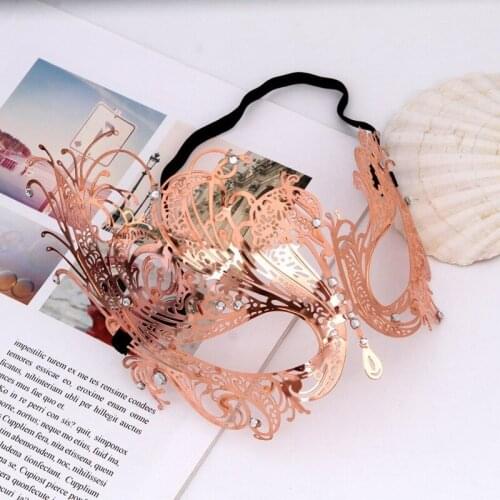Mascarilla Eyewear Lady Metal Floral Eye Mask Venetian Masquerade Fashion Party Event Masks Unisex Eye Mask
