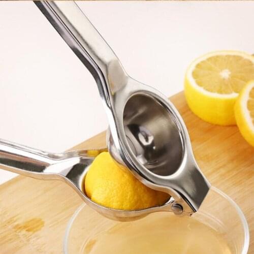 Mini Juicer Manual Stainless Steel Lemon Household Small Clamp Squeeze Citrus Fruits Squeezer