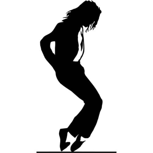 Fashion Styling Michael Jackson Car Stickers Fans Car Decals Decorative