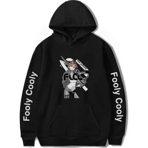 New Men women Anime Fooly Cooly Hoodies Casual Pullover Anime Sweatshirt Fooly Cooly Tracksuit For Boy/girl Clothes Oversized