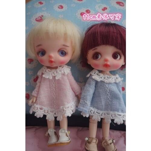 Clothes for Obitsu11 OB11 1/12 doll Skirt available for cu-poche OB11 doll accessories doll Skirt coat