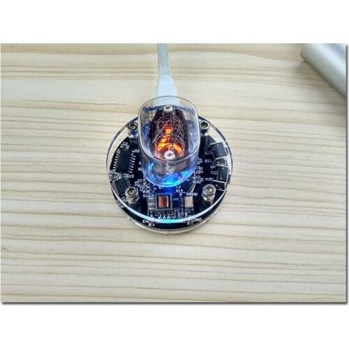 Single tube QS27-1 glow clock nixie clock