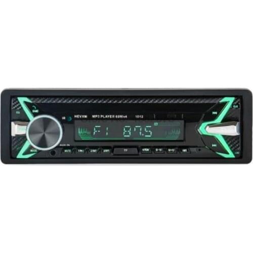 By DHL or Fedex 10pcs 12V Car audio stereo Car Radio Bluetooth In-dash 1 Din FM Aux Input Receiver SD USB MP3 Player 1012