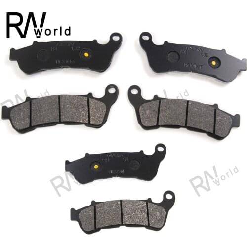 Motorcycle Front and Rear Brake Pads Accessories For HONDA XL 1000 XL1000 V7 V8/V9 AVB Varadero Non ABS 2007-2011 2008 2009 2010