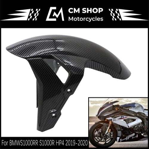 Motorcycle Carbon Fiber Front Fender Parts For BMW S1000RR S1000R HP4 2019 2020