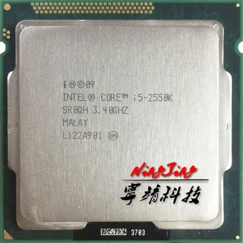 Intel Core i5-2550K i5 2550K 3.4 GHz Quad-Core CPU Processor 6M 95W LGA 1155