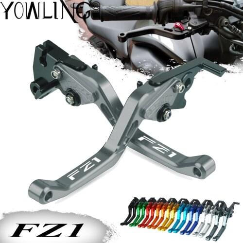For YAMAHA FZ1 FAZER FZ1FAZER 2001 2002 2003 2004 2005 Motorcycle Accessories Adjustable Foldable Extendable Brake Clutch Levers