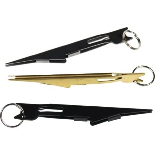 Fishing Fly Hook Knot Tool with Extractor Zinger Fast Fly Fishing Nail Knot Tyer Fishing Tackle Accessory Tools