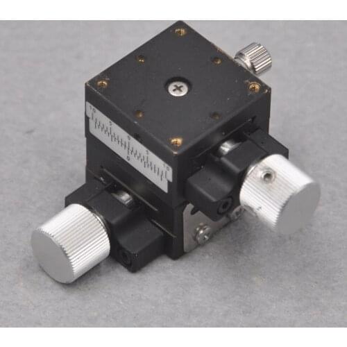 Suruga Seiki B08-1-1 Misumi XYEG25 manual XY axis high precision fine-tuning displacement slide optical table copper 25 * 25mm