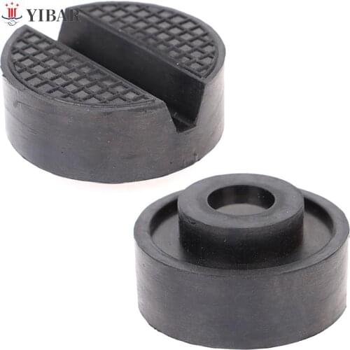 1pc Universal Car Jack Adapter Slotted Frame Lift Rubber Pad Rail Floor Stand Holder Auto Repair Related Tools Car Accessories