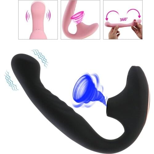 Vibrator Sex Toys for Women 10 Speeds Sucking Dildo Vibrators Adult Toys Masturbator Clitoris Stimulator G-Spot Nipple Sucker