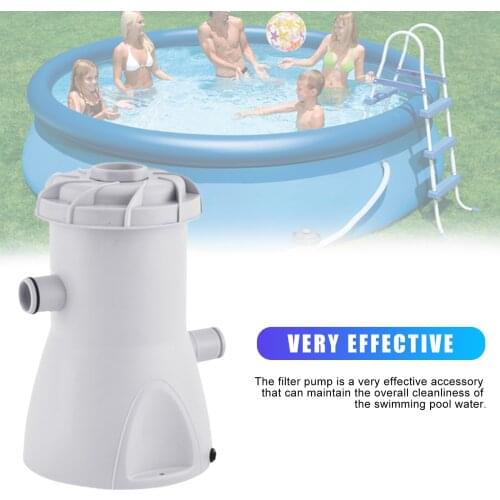 530 Gallons Filter Pump Large And Medium-sized Plastic Swimming Pool Circulating Water Filter Pump