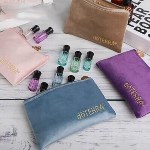 10ml 15ml Essential Oil Case Velvet Storage Bag for DoTERRA Young Living Oil Travel Portable Carry Hanging Organizer Storage Bag