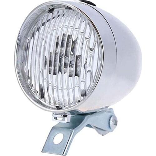 Bicycle Parts Retro Front Light Waterproof 160 Degree Perspective Strong Body Warning Safety Night Riding Accessories