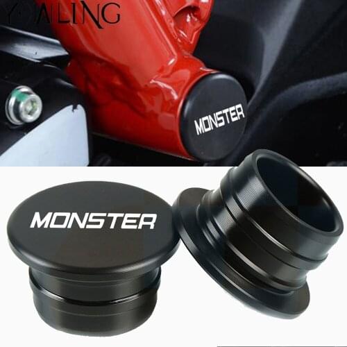FOR Ducati MONSTER 797 Scrambler Classic Scrambler Icon Sixty2 2015 2016 2017 2018 Motorcycle Frame Hole Cap Cover Fairing Guard