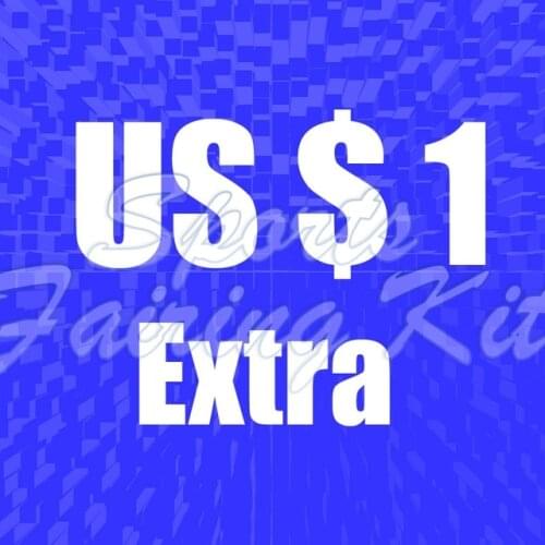 Extra payment for fairing rear seat cover Tank complex color customs painting windscreen Heatshield bolt Screw sets