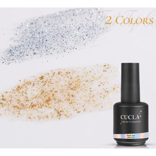 Phototherapy Glue Sealing Layer Leveling UV Nail Polish Glue Sealing Layer Nail Gel Gold Foil Sealing Layer Golden Silver TSLM1