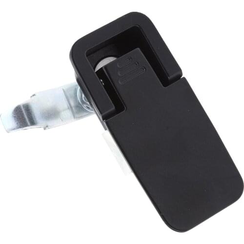 Compression Trigger Latch Lock Horsebox Locker Doors Tack Push Button Black