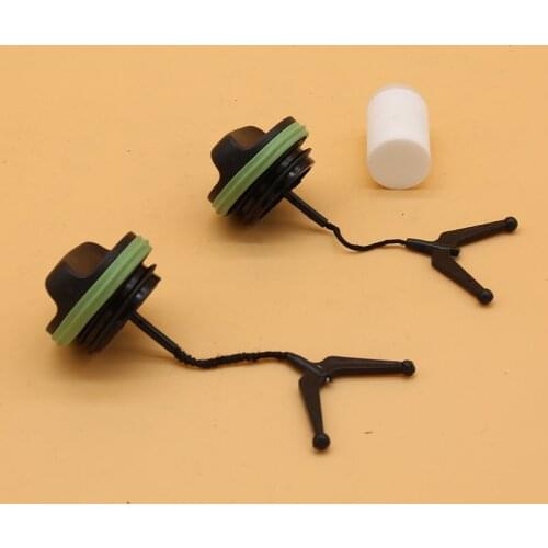 1 Set Fuel Oil Tank Cap Gas Fuel Filte For Husqvarna 340 345 346XP 350 353 Garden Chainsaw Replacement Spare Part
