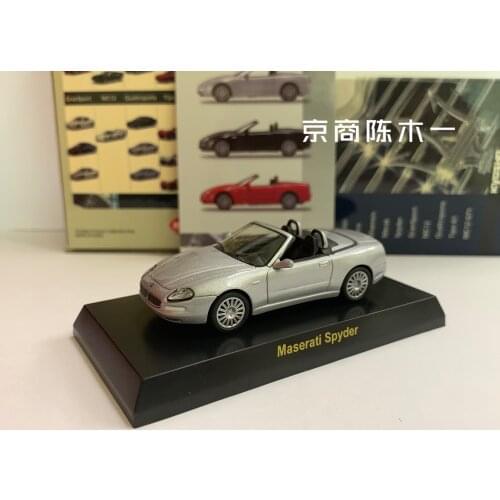 KYOSHO 1/64 Maserati Spyder convertible Collect die casting alloy trolley model
