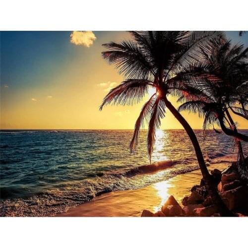 Nature DIY Cross Stitch Embroidery 11CT Kits Craft Needlework Set Cotton Thread Printed Canvas Home Decoration Wholesale Sell