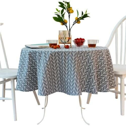 New Creative Simple Tablecloth Fabric Round Table Home European-style Tablecloth Hotel Round Cover Cloth Tea Table Cloth