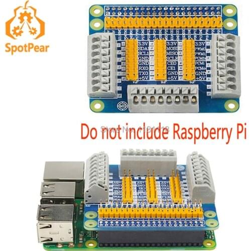 Raspberry Pi gpio expansion board for Raspberry Pi 2B/3B+/4B