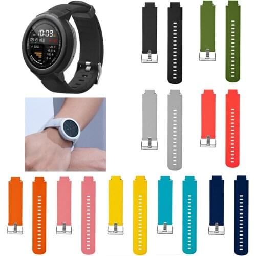 Smart Watch Band Replacement Sport Silicone Watch Band Strap For Huami Amazfit Verge Youth Watch Smartwatch Wristband Smartband