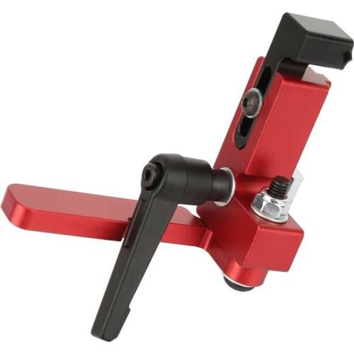 T-Slot Miter Stop Miter Track Stop 30/45 Type Woodworking Track Stop T-Slot Miter Stop Brackets Chute Limiter