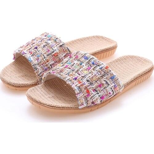 Suihyung Women Slippers Summer Home Shoes Girls Casual Slides Multicolor Belt Platform Sandals Female Flip Flops Indoor Slippers