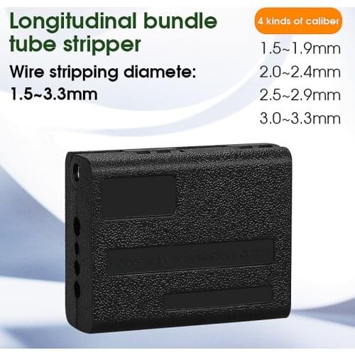 Open cover type 1.5-3.3mm longitudinal beam pipe opener loose tube cable opener peeler sunroof knife slitter