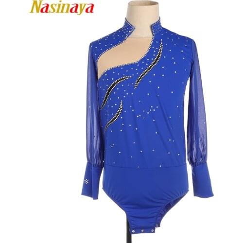 Nasinaya Boys Man Figure Skating Performance Clothing Customized Competition Ice Skating Leotard Kids Patinaje Gymnastics 27