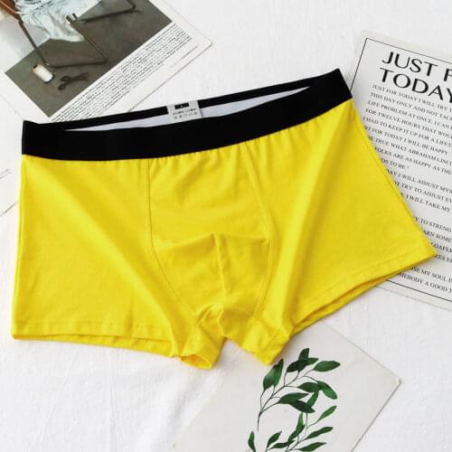 Men Underwear Boxer Cotton Man Shorts Breathable Mens Flexible Large Size M-XXXL Shorts Boxers Cueca Male Panties Underpants