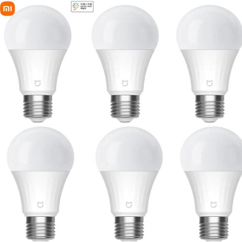 Xiaomi Mijia LED Smart Bulb 5W Bluetooth Mesh Version Controlled By Voice 2700-6500K Adjusted Color temperature for Mihome app