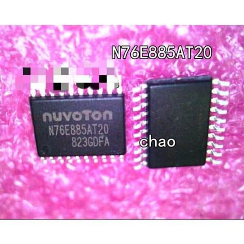10PCS/N76E885AT20 76E885 TSSOP-20 NEW