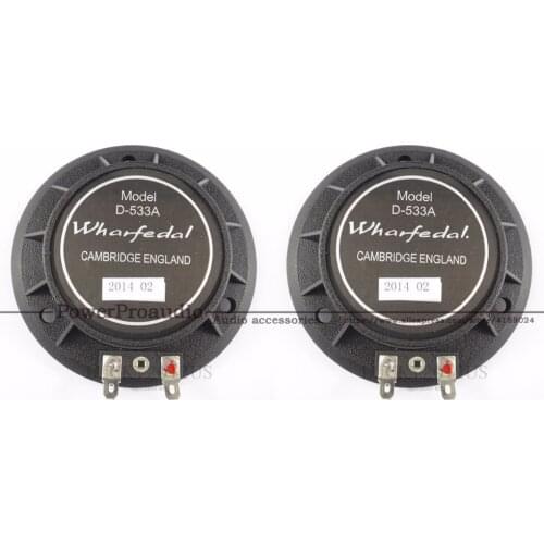 2pcs/lot Replacement Diaphragm For Wharfedale D-533A Driver Wharfedale D533a Evp Series & Titan 12p - Hf Diap