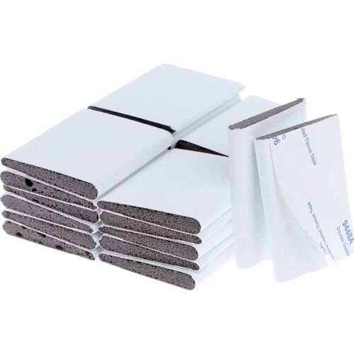 24 Pieces Door Corner Seal Exterior Door Frame Seal Self-Adhesive Wedge Door Dra