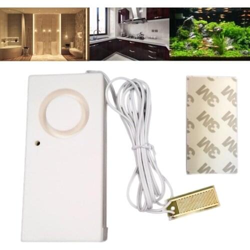 Water Leakage Alarm Detector 130dB Water Alarm Leak Sensor Detection Flood Alert Overflow Home Security Alarm System