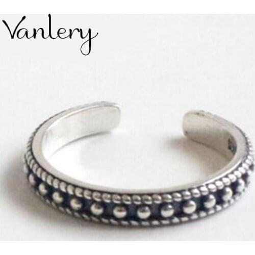 Boho Round Beads Rings For Women Men Adjustable Ring Fashion Charm Jewelry Wholesale 2021