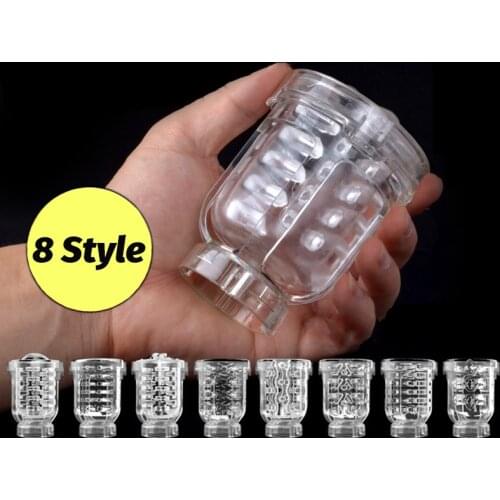 Male Masturbator Inner Replacement Cups for Easy Love Air Sucking Oral/Vaginal/Anal Inner Replacement Parts Delay Trainling 2021