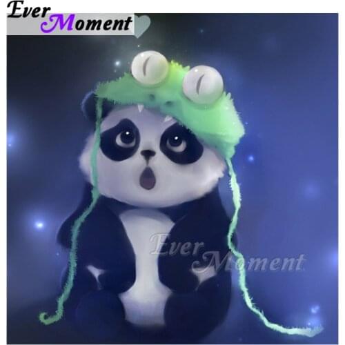 Ever Moment Diamond Painting Decoration For Home Panda 5D DIY Full Square Drill Mosaic Diamond Embroidery Decoration ASF1463