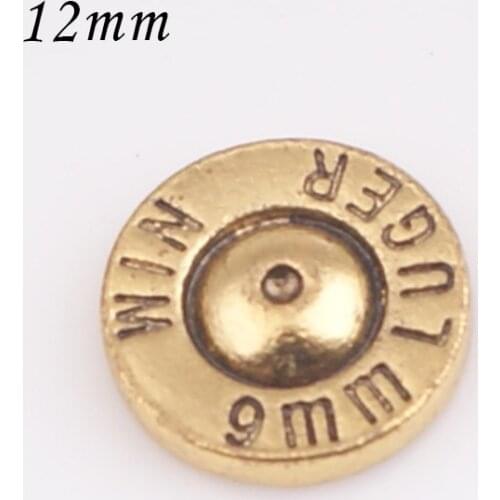 2020 NEW Bullet shell 12mm metal snap button for snap jewelry XH567