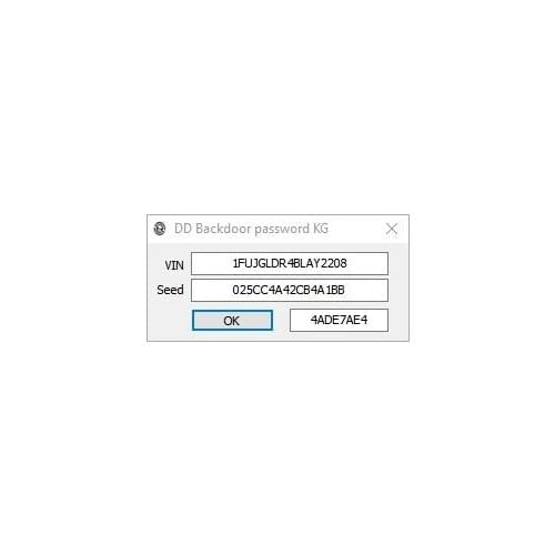 New Detroit Diesel Backdoor Passwords Generator 2018 unlock for use on many computers