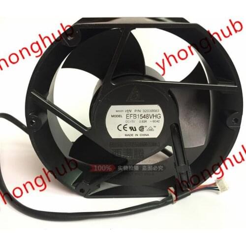 Delta Electronics EFB1548VHG Server Cooling Fan DC 48V 0.83A 172x172x51mm 4-wire