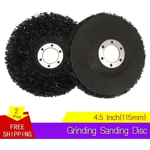 2Pcs/set 115x15mm 4.5 Inch Grinding Sanding Disc Wheel for Angle Grinder Abrasive tool