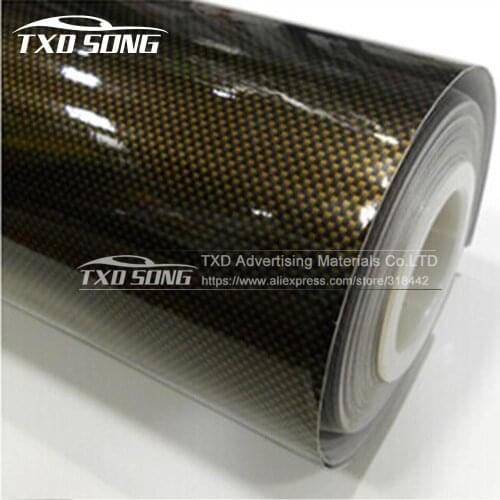 10/20/30/40/50/60x152cm Carbon Fiber 2D Glossy Carbon Fiber Vinyl Film Auto Wrapping Vinyl Wrap Foil Car Sticker for wrapping